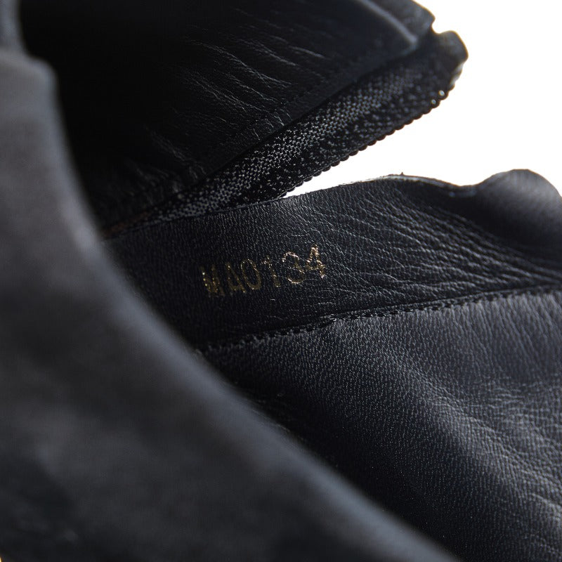 Louis Vuitton Zippoint PinHill Short Boots MA0134 Black Gold Leather Suit  Louis Vuitton