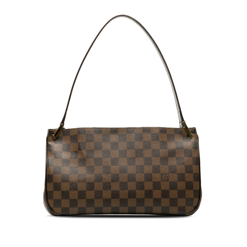 Louis Vuitton Damiere Overnight Shoulder Bag N51129 Eve Brown PVC Leather Lady Louis Vuitton