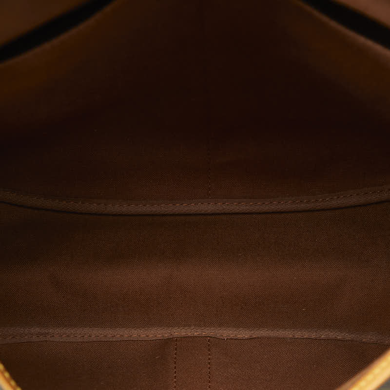 Louis Vuitton Monogram Summour 35 Sliding Shoulder Bag M42254 Brown PVC Leather  Louis Vuitton