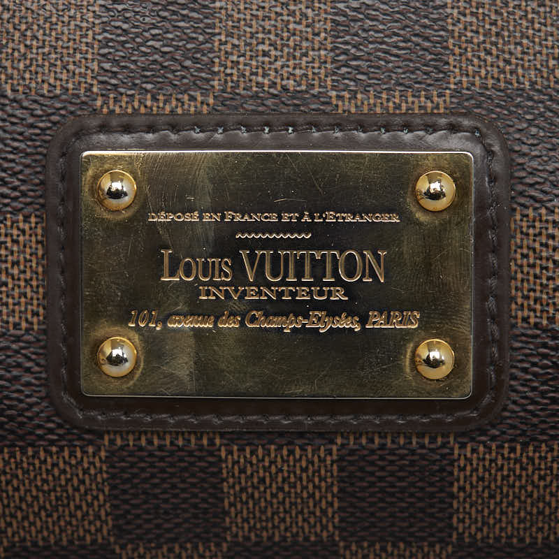 Louis Vuitton Eva Chain Handbags 2WAY N55213 Brown PVC Leather Ladies Louis Vuitton
