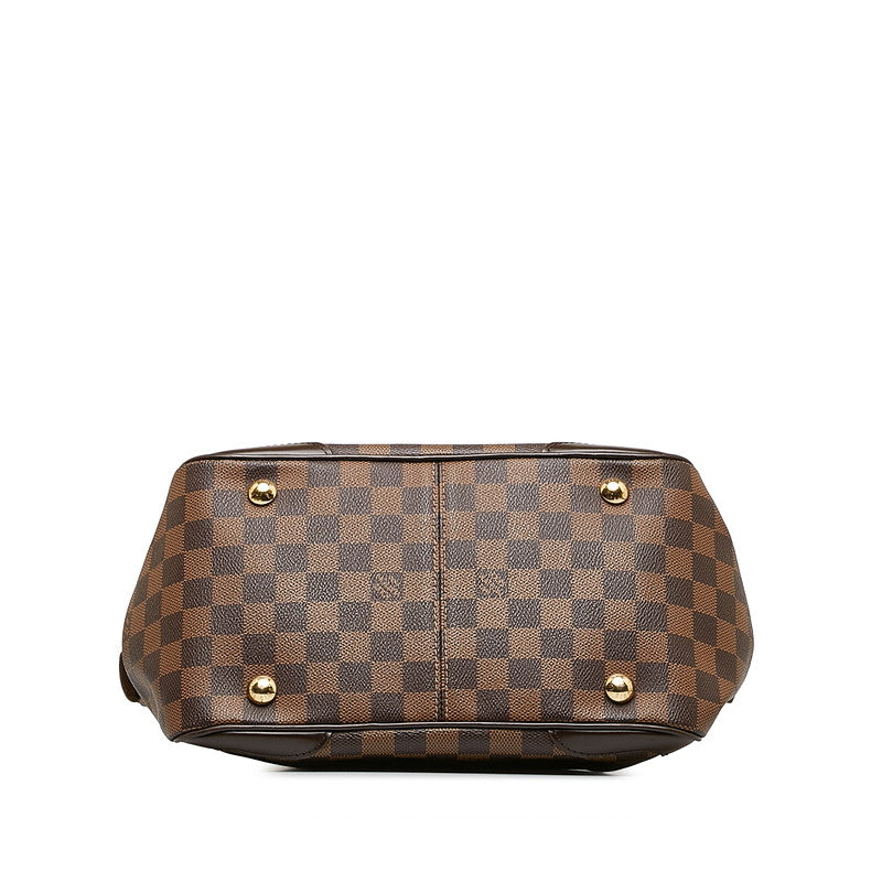 Louis Vuitton Verona PM Shoulder Bag N41117 Eve Brown PVC Leather Ladies Louis Vuitton
