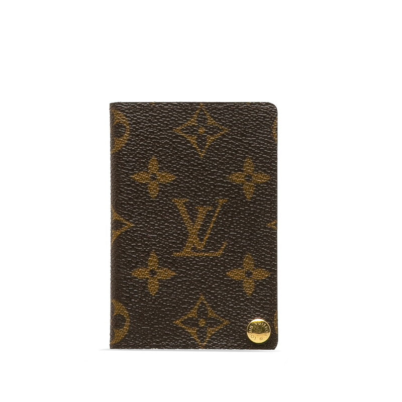 Louis Vuitton Monogram Porte Carte Credit Pression Card Case M60937