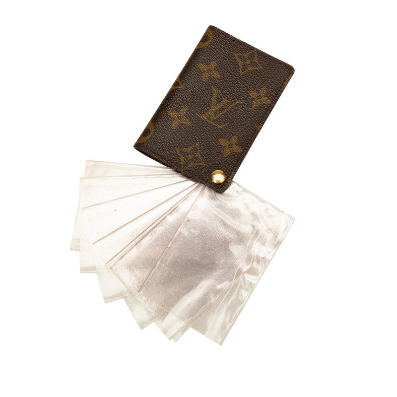 Louis Vuitton Monogram Porte Carte Credit Pression Card Case M60937