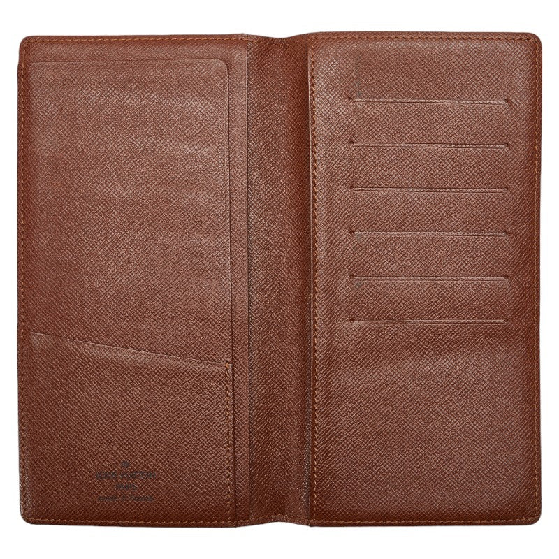 Louis Vuitton Monogram M61823 Long Wallet PVC/Leather Brown