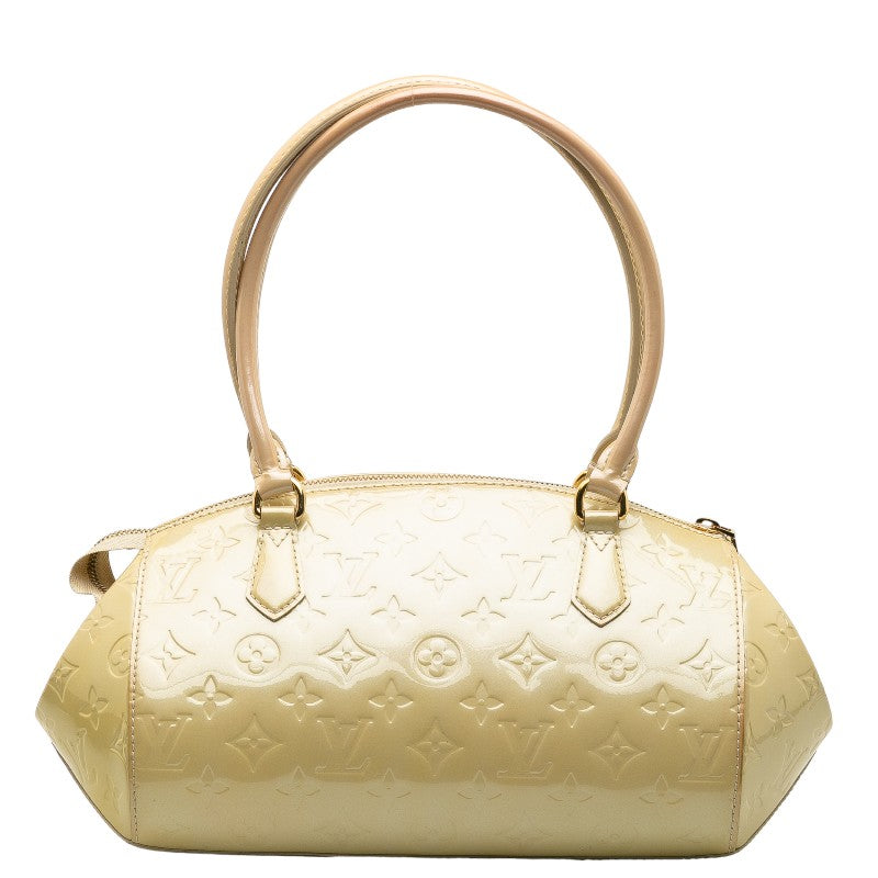 Louis Vuitton Monogram Verney Shawwood PM Handbag M91491 Bronco-Royal Ivory Patent Leather  Louis Vuitton