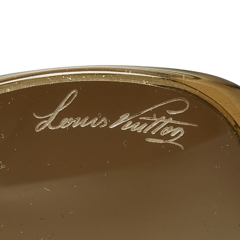 Louis Vuitton Gina Light Glitter Sun Glass Z0052E Brown Plastic  Louis Vuitton