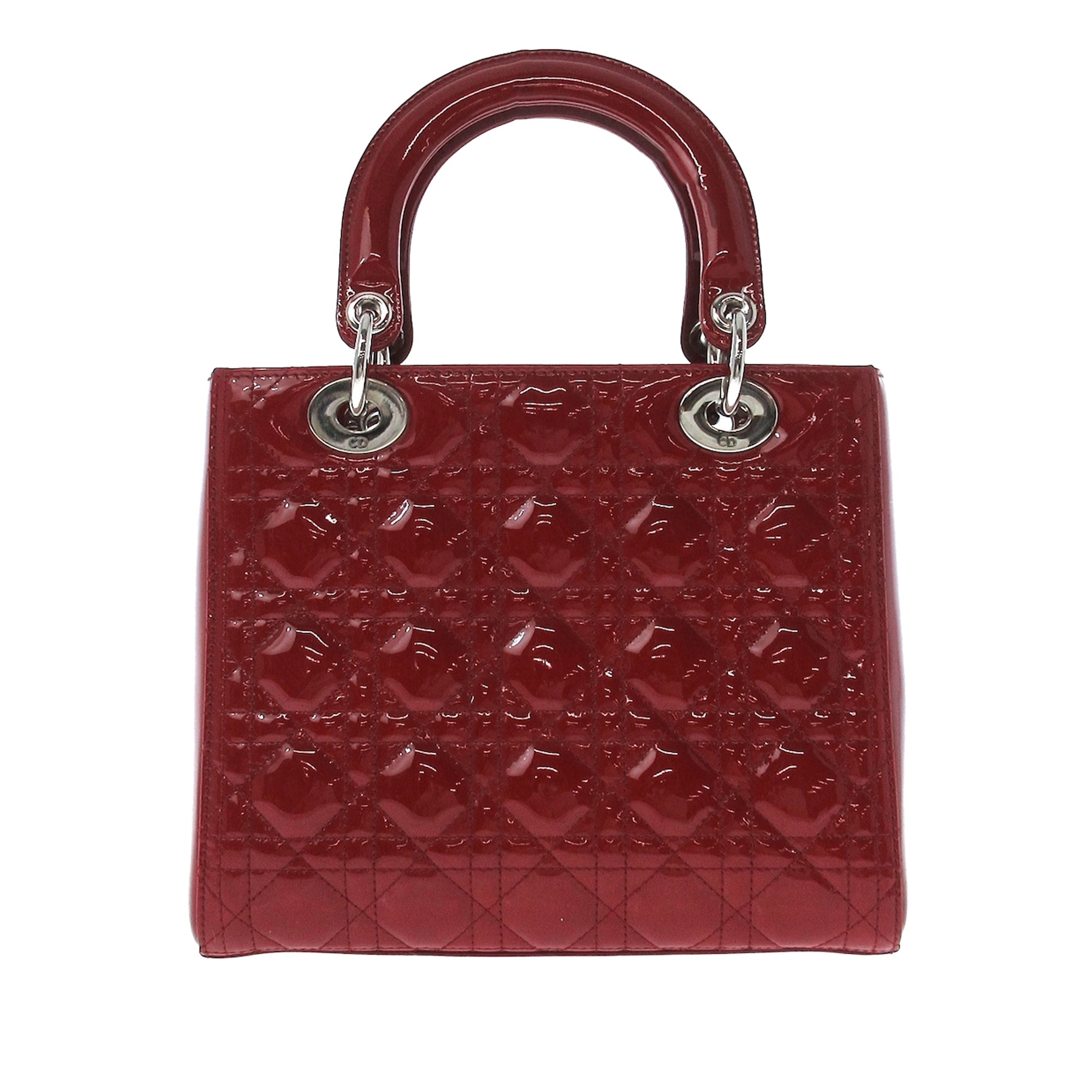 DIORMedium Patent Cannage Lady  Satchel
