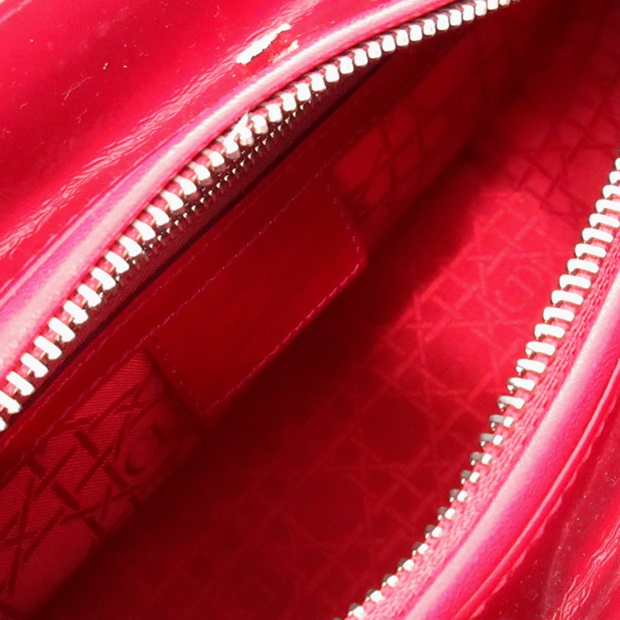 DIORMedium Patent Cannage Lady  Satchel