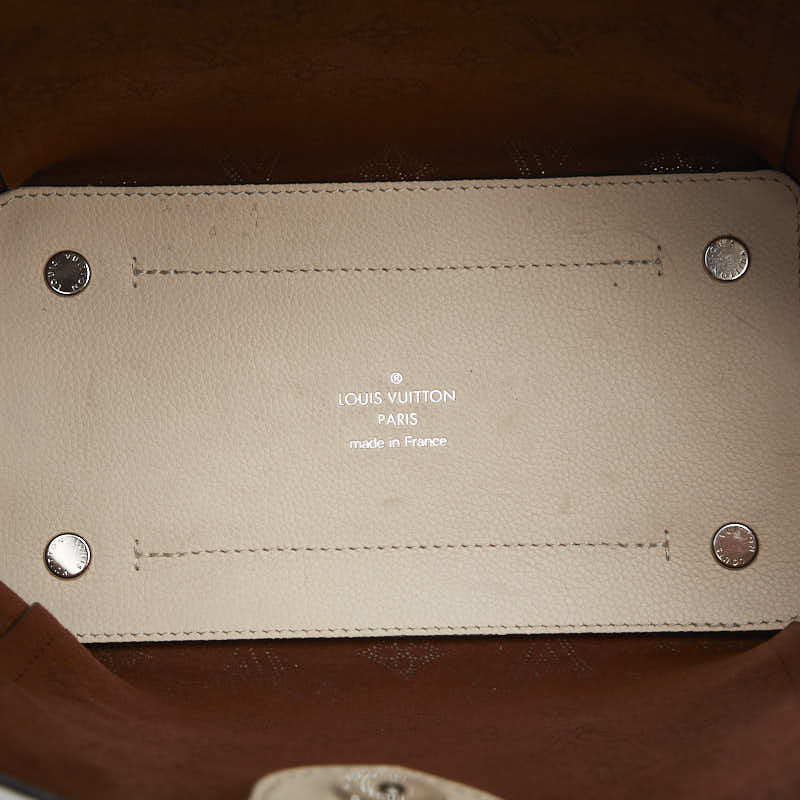 Louis Vuitton Monogram Machina M51950 Handbag Leather Crem Beige Ladies
