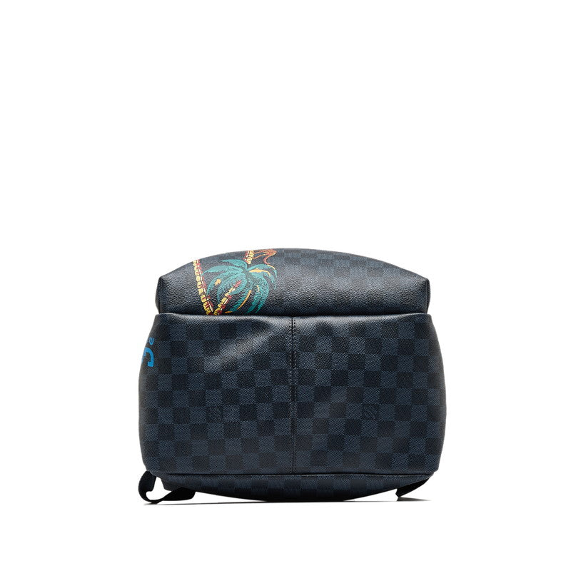 Louis Vuitton Cobalt Apollo Backpack N50003 Blue Multicolor PVC Leather Men LOUIS VUITTON