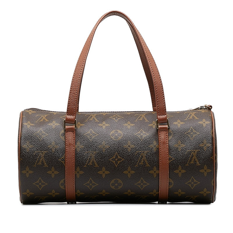 Louis Vuitton Monogram Papillon 30 (Old) Handbag M51365 Brown PVC Leather  Louis Vuitton