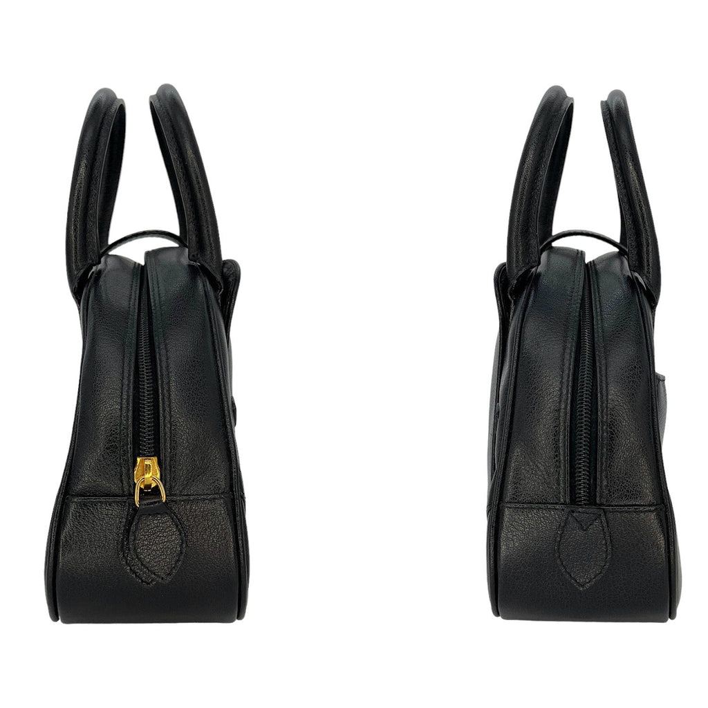 Christian Dior Vintage Double Saddle Mini Bowler Bag