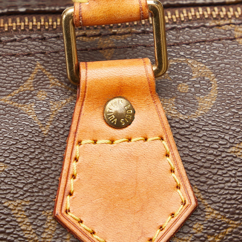 Louis Vuitton Monogram Speed 30 Handbag Mini Boston Bag M41526 Brown PVC Leather Lady Louis Vuitton