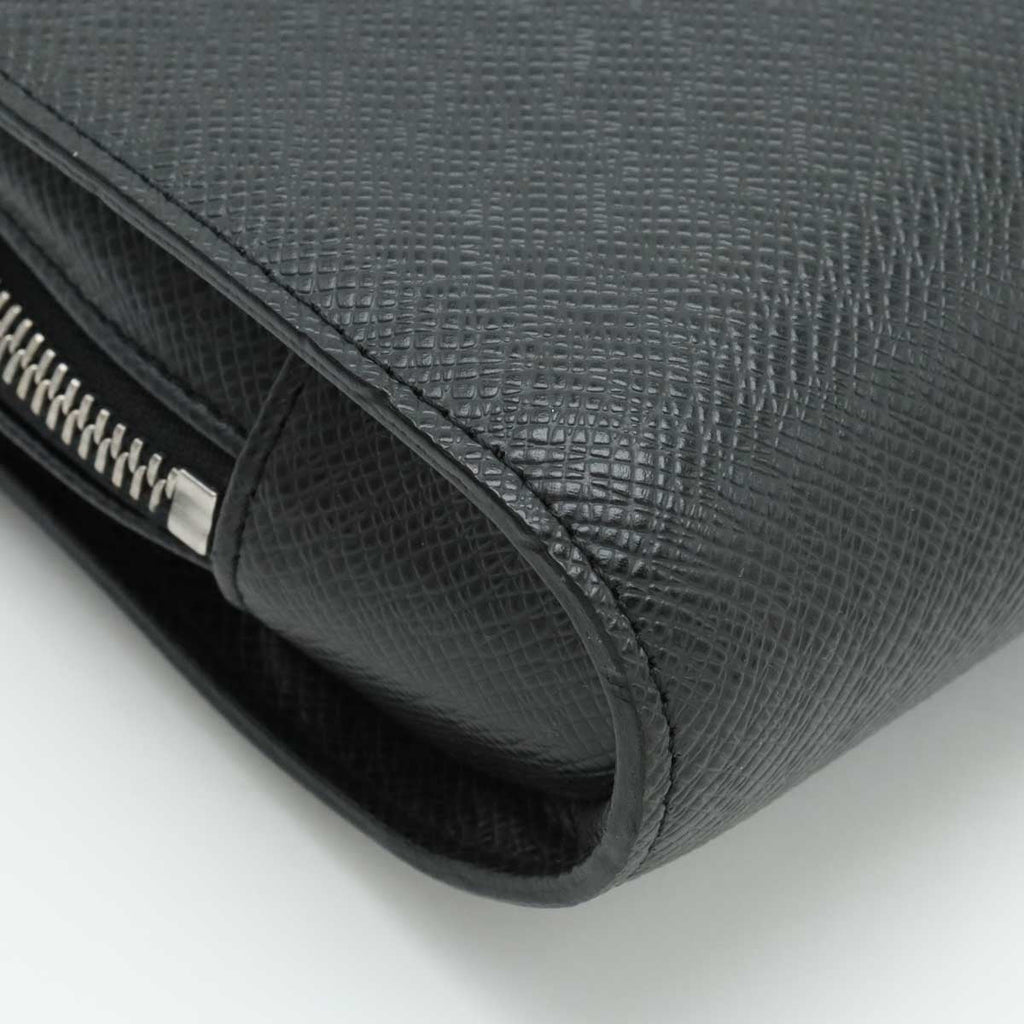 LOUIS VUITTON Louis Vuitton Tiger Bicycle Second Bag Cracks Bag Black Black Without Beta M30182