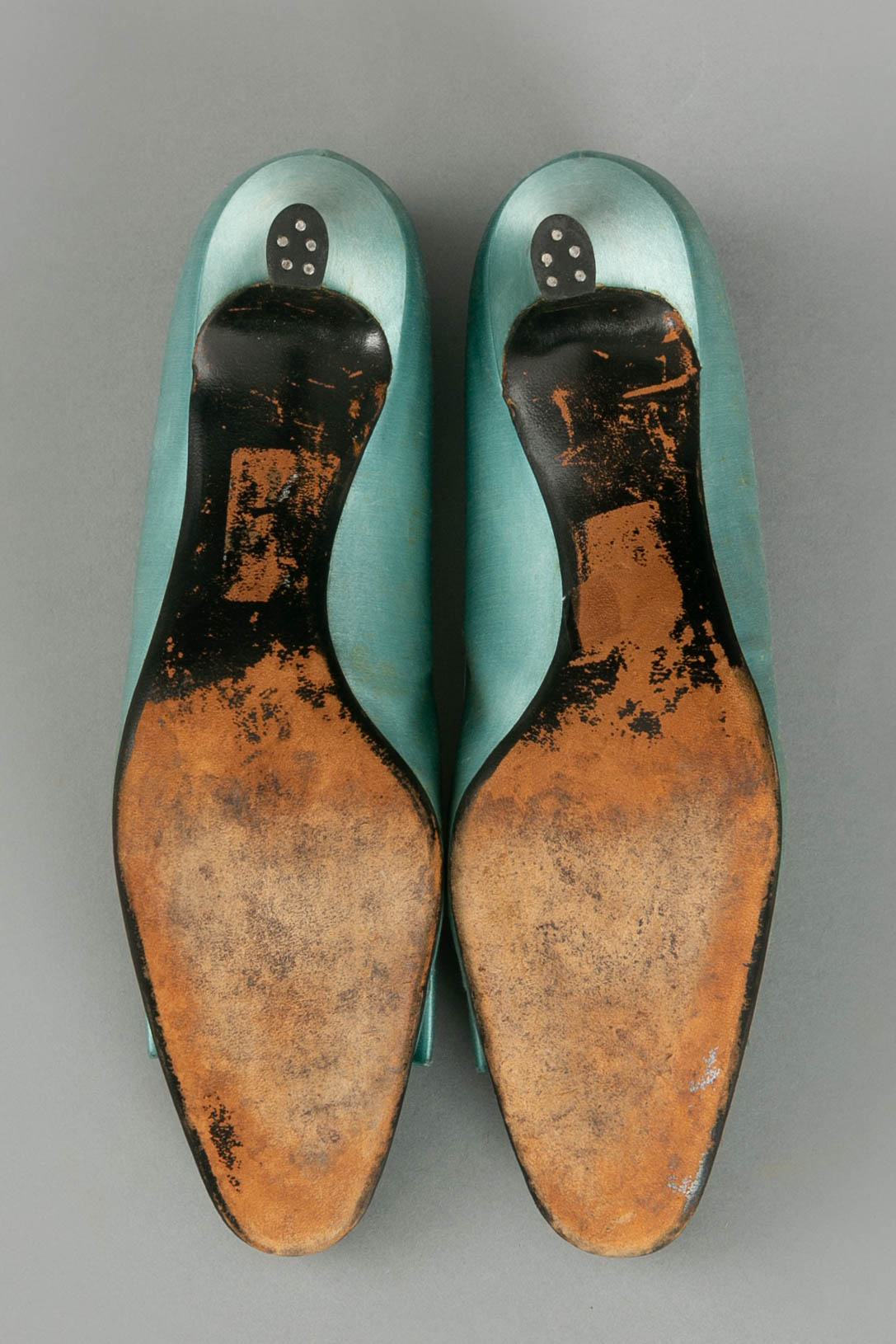 Escarpins en soie Christian Dior