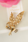 Broche muguet Dior