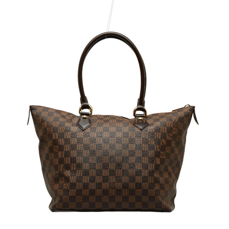 Louis Vuitton Damière Salée MM Handbag N51188 Brown PVC Leather  Louis Vuitton