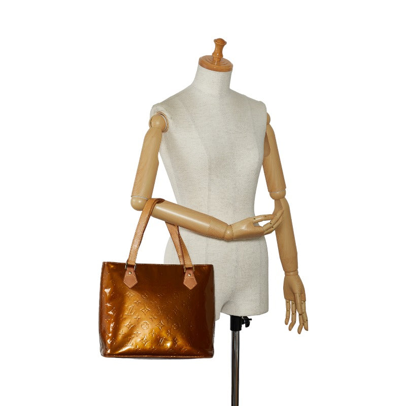 Louis Vuitton Houston Tote Bag in Vernis Bronze M91122