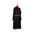 Louis Vuitton Border One Piece Size: 34 Black Red Blue Silk  Louis Vuitton