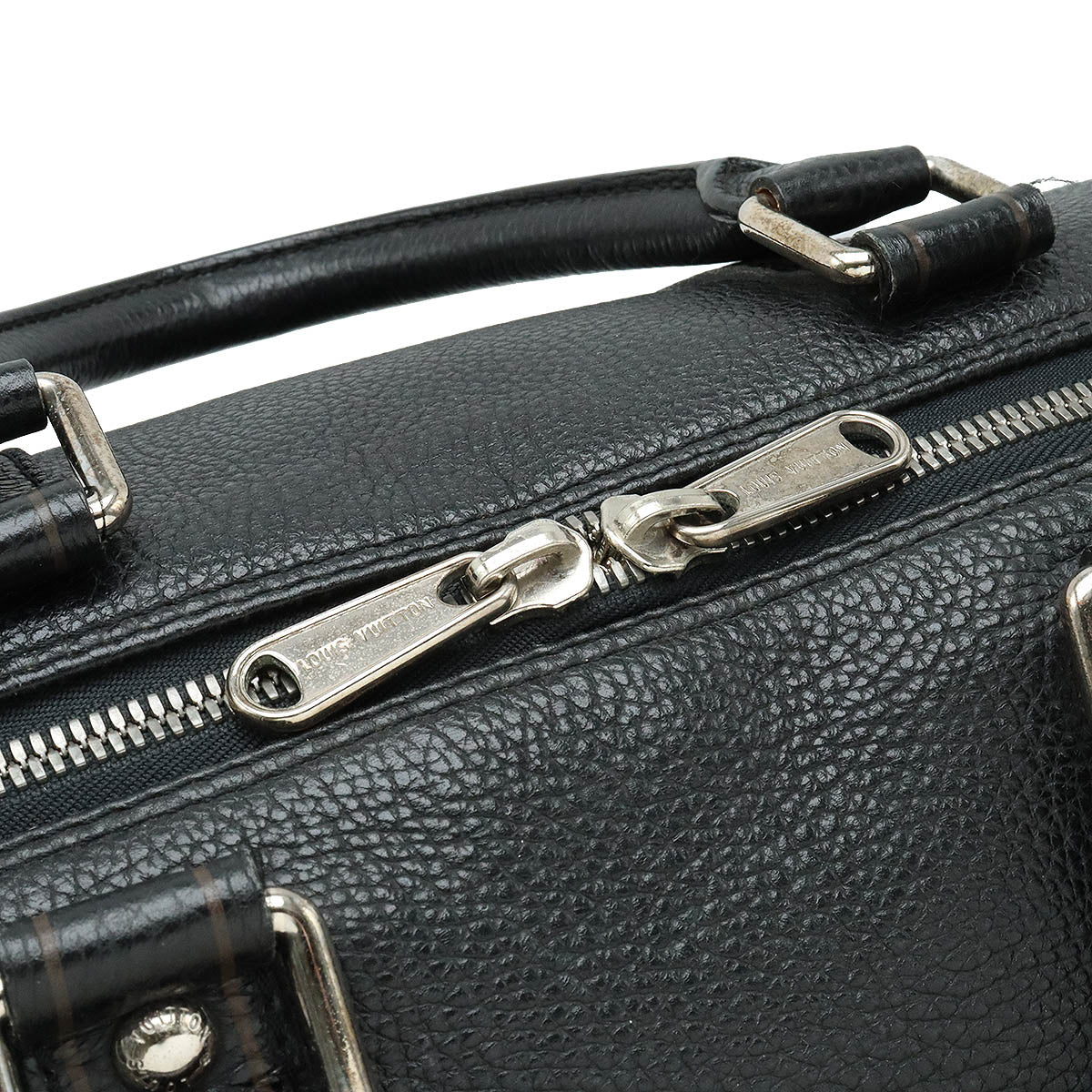 Louis Vuitton Louis Vuitton Tobacco Kypopur 50 Boston Bag Travel Bag Black M95251