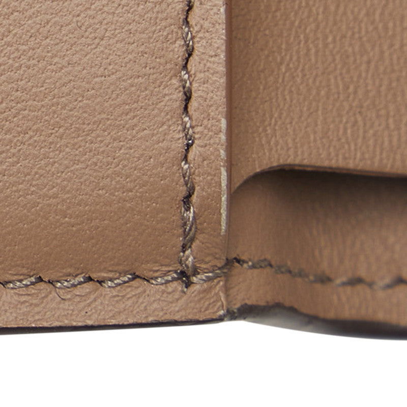 Louis Vuitton Portfolio Capsicum Compact Three Folded Wallet M62156 Pink Trion Leather  Louis Vuitton