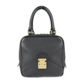 Louis Vuitton Black Leather Square bag handbag bag