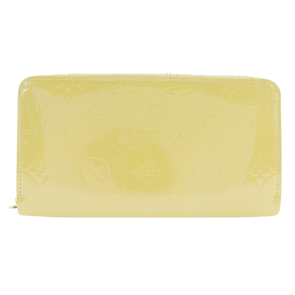 Louis Vuitton Yellow Canvas Portefeuille zippy wallet accessories