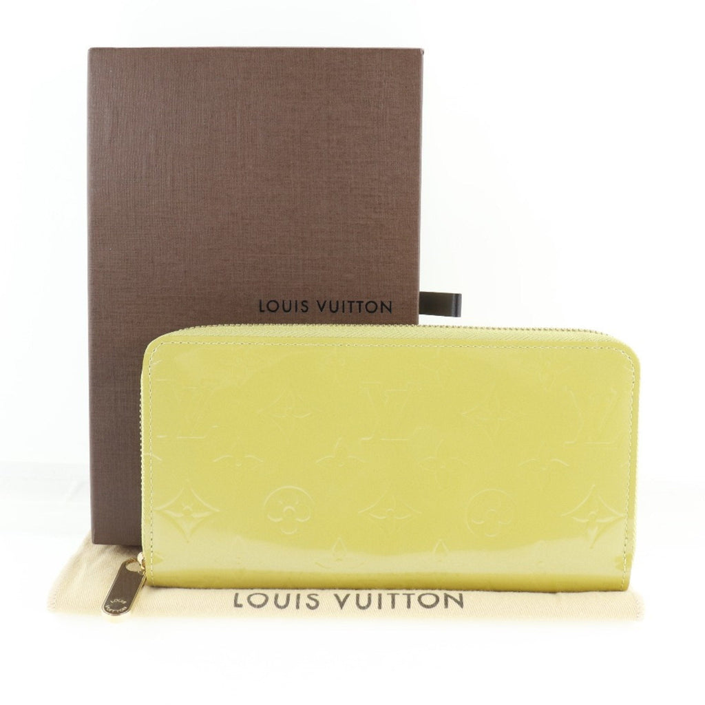 Louis Vuitton Yellow Canvas Portefeuille zippy wallet accessories