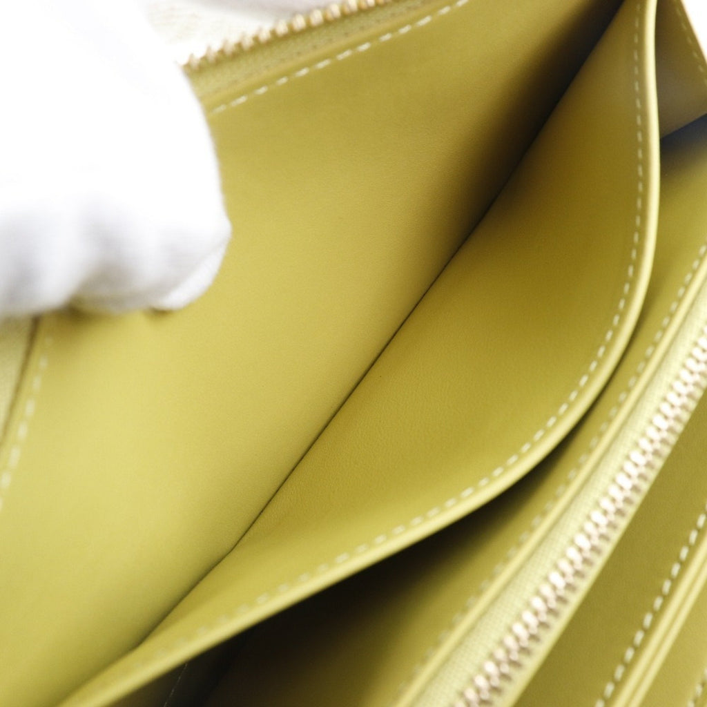 Louis Vuitton Yellow Canvas Portefeuille zippy wallet accessories