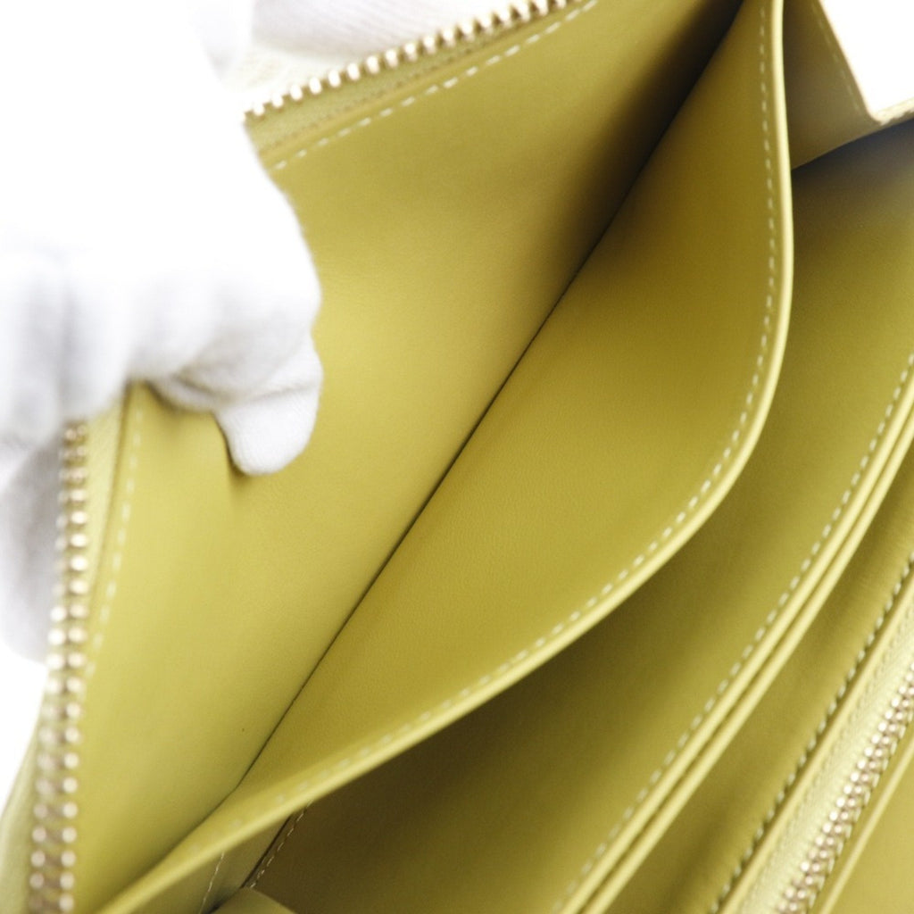 Louis Vuitton Yellow Canvas Portefeuille zippy wallet accessories