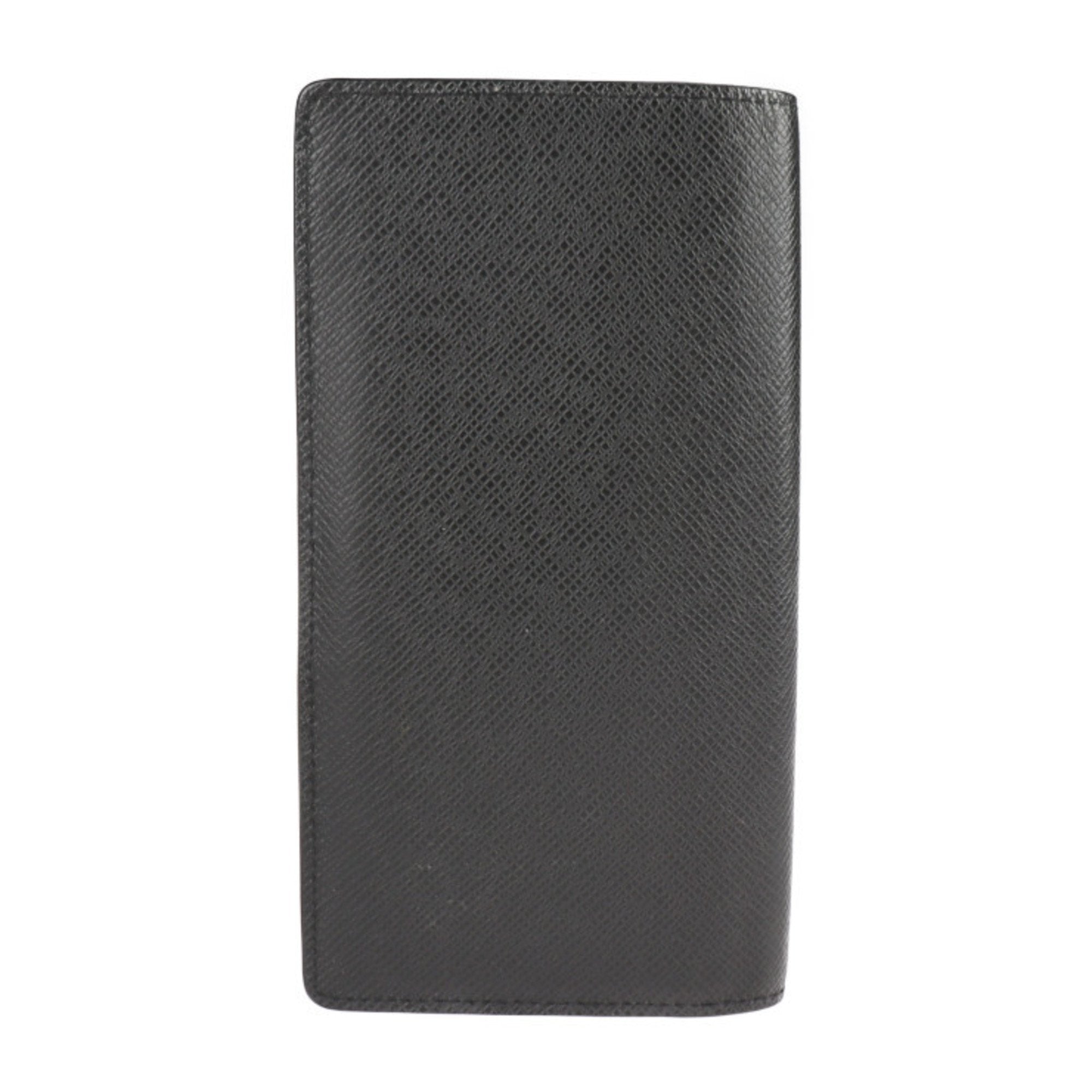 Louis Vuitton Black Leather Brazza wallet accessories