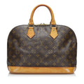 Louis Vuitton Brown Canvas Alma handbag bag