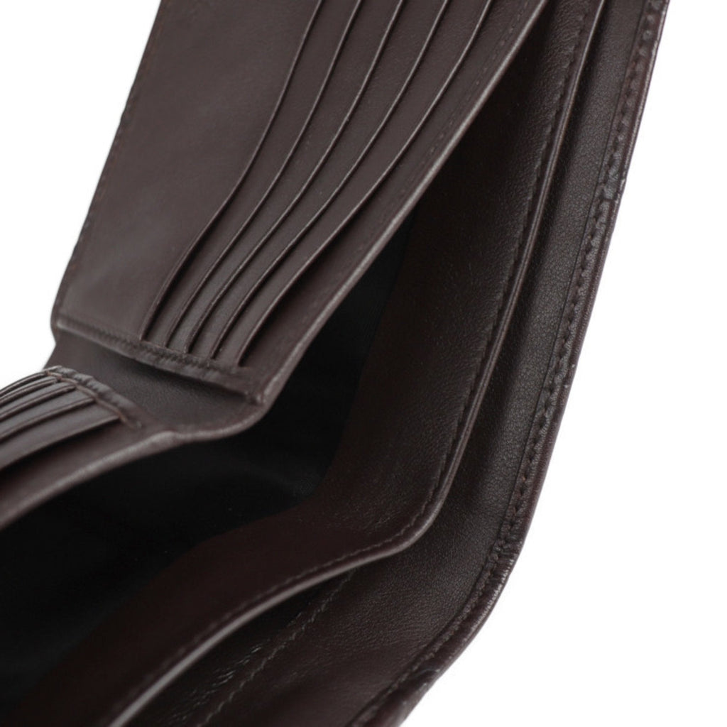 Gucci Brown Leather Guccissima wallet accessories