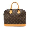 Louis Vuitton Brown Canvas Alma handbag bag