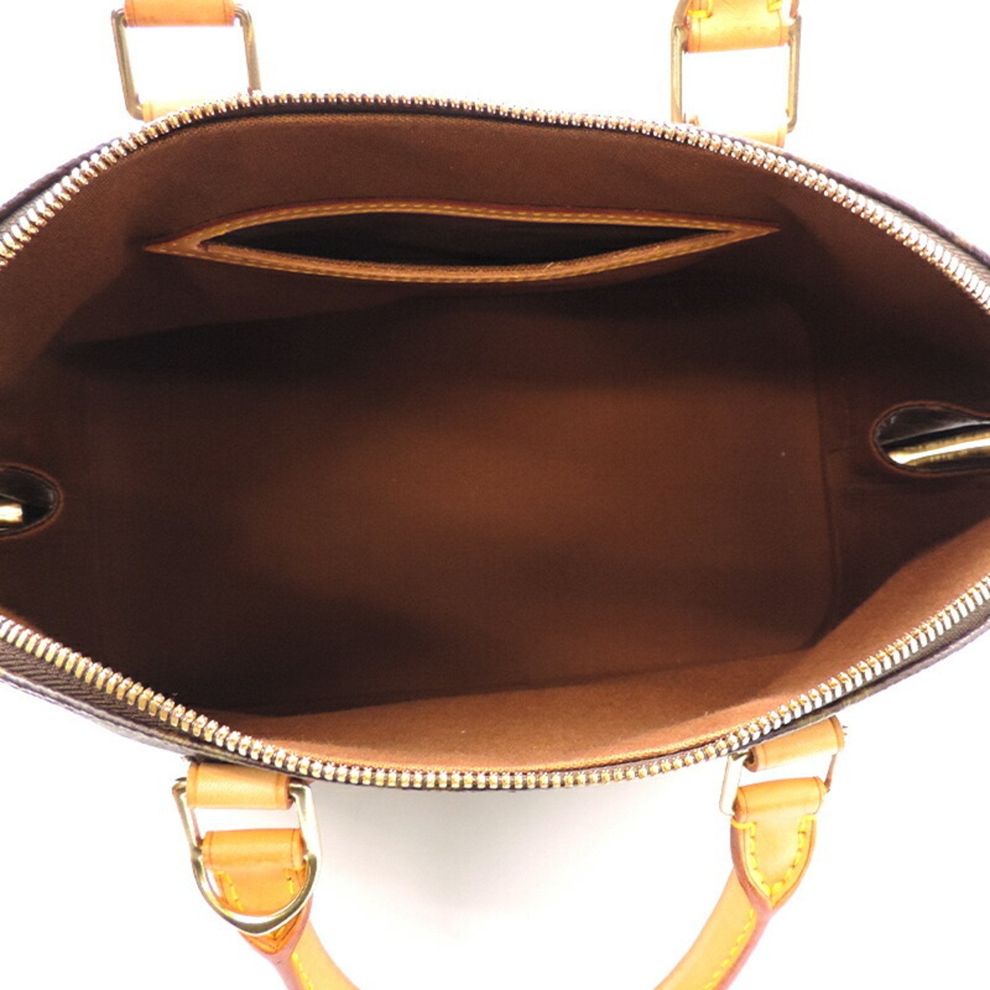 Louis Vuitton Brown Canvas Alma handbag bag