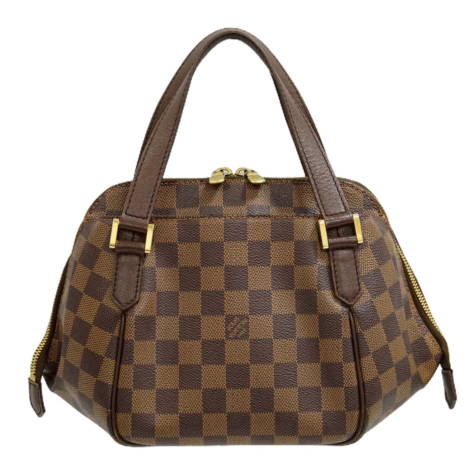 Louis Vuitton Brown Canvas Belem handbag bag