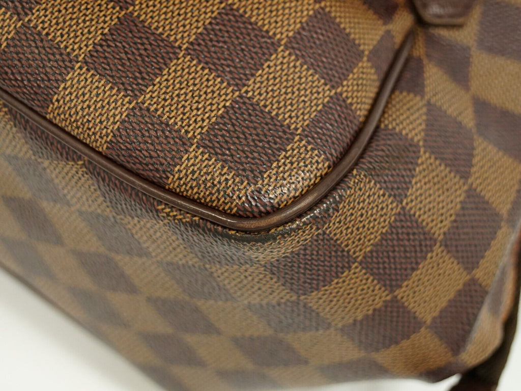 Louis Vuitton Brown Canvas Belem handbag bag