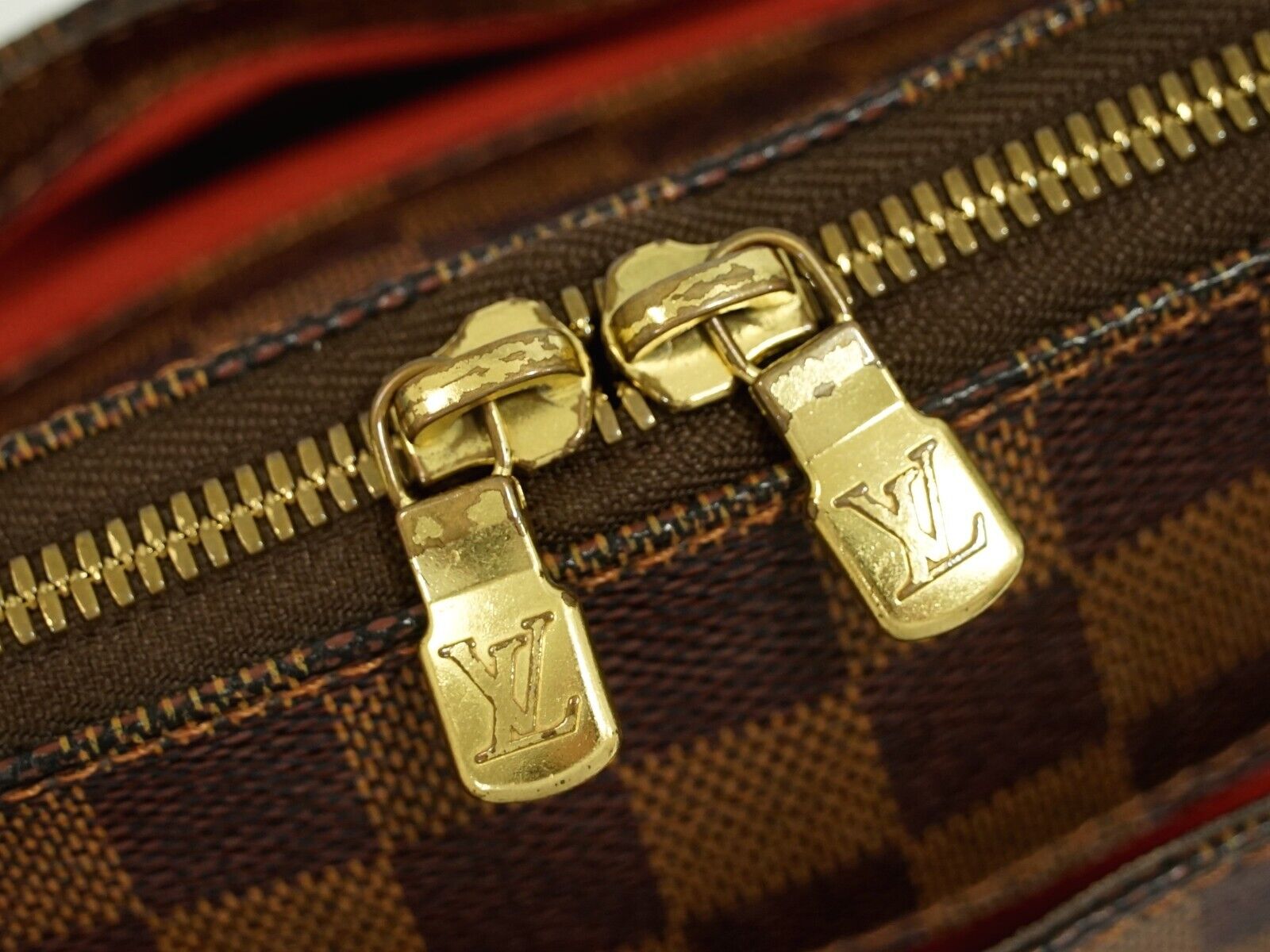 Louis Vuitton Brown Canvas Belem handbag bag