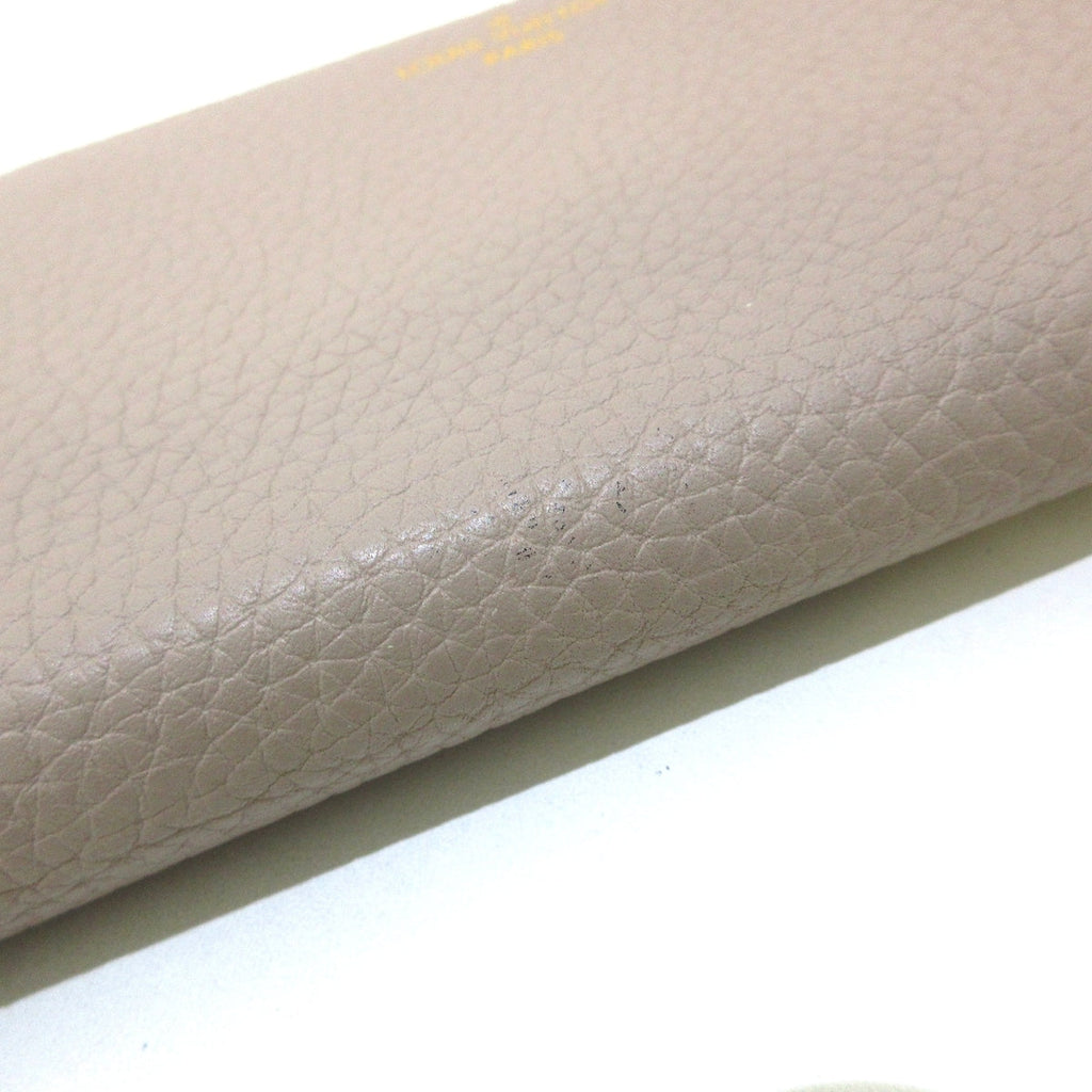 Louis Vuitton Beige Leather Comete wallet accessories