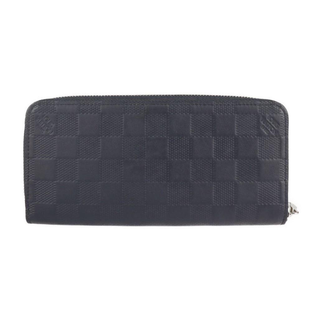 Louis Vuitton Black Canvas Zippy Wallet Vertical wallet accessories