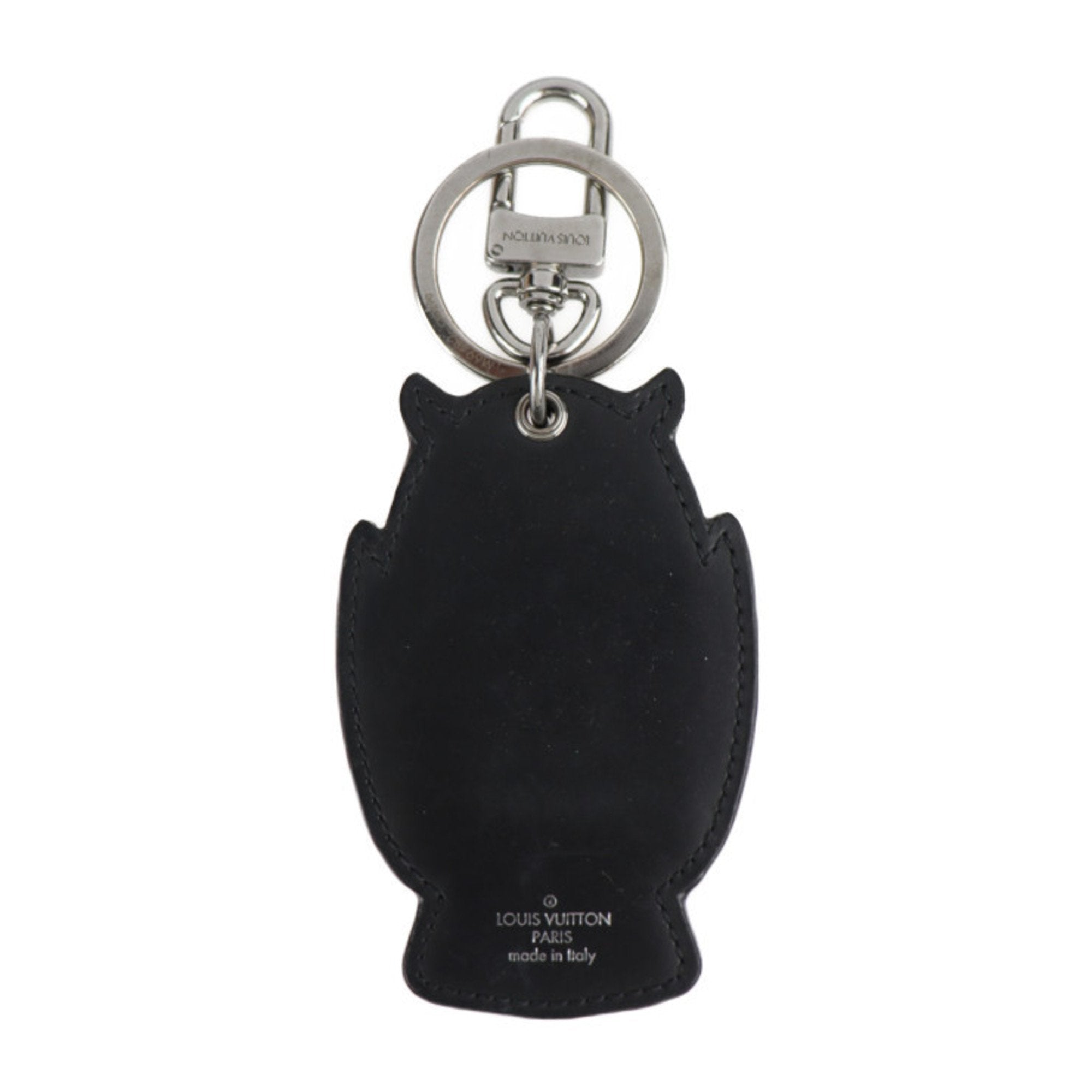 Louis Vuitton Black Metal Bijoux de sac chaine et porte cles wallet accessories