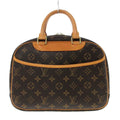 Louis Vuitton Brown Canvas Trouville handbag bag
