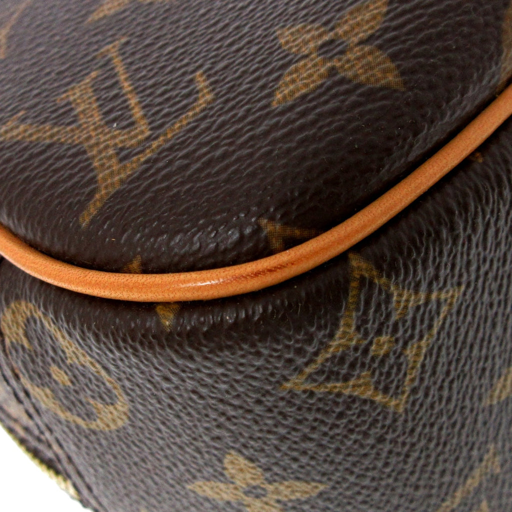 Louis Vuitton Brown Canvas Trouville handbag bag