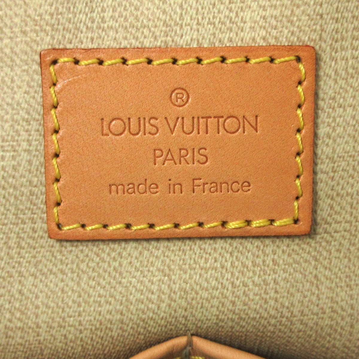 Louis Vuitton Brown Canvas Trouville handbag bag
