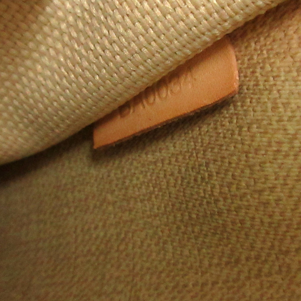 Louis Vuitton Brown Canvas Trouville handbag bag