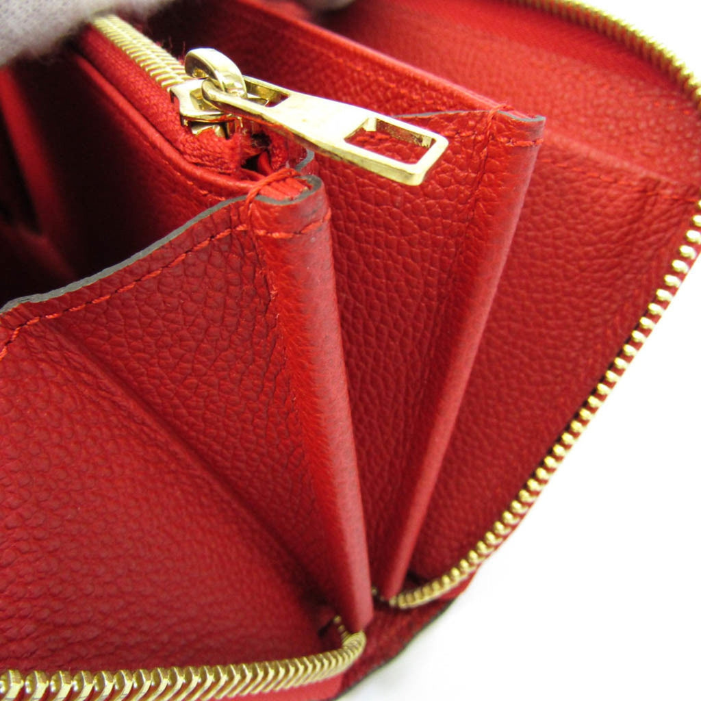 Louis Vuitton Red Canvas Zippy wallet wallet accessories