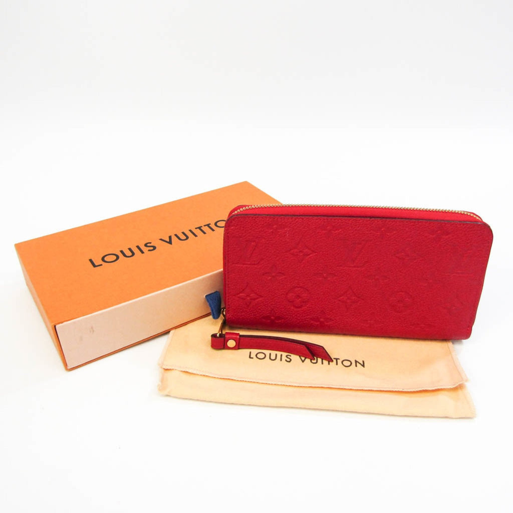Louis Vuitton Red Canvas Zippy wallet wallet accessories