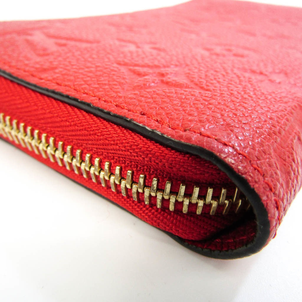 Louis Vuitton Red Canvas Zippy wallet wallet accessories