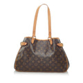 Louis Vuitton Brown Canvas Batignolles shoulder bag
