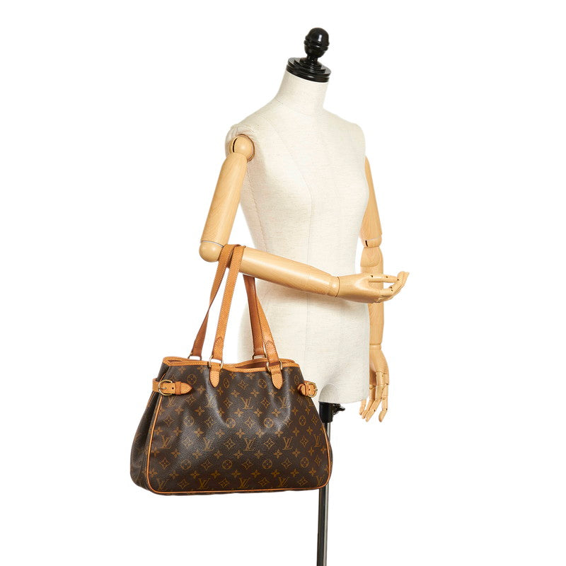 Louis Vuitton Brown Canvas Batignolles shoulder bag